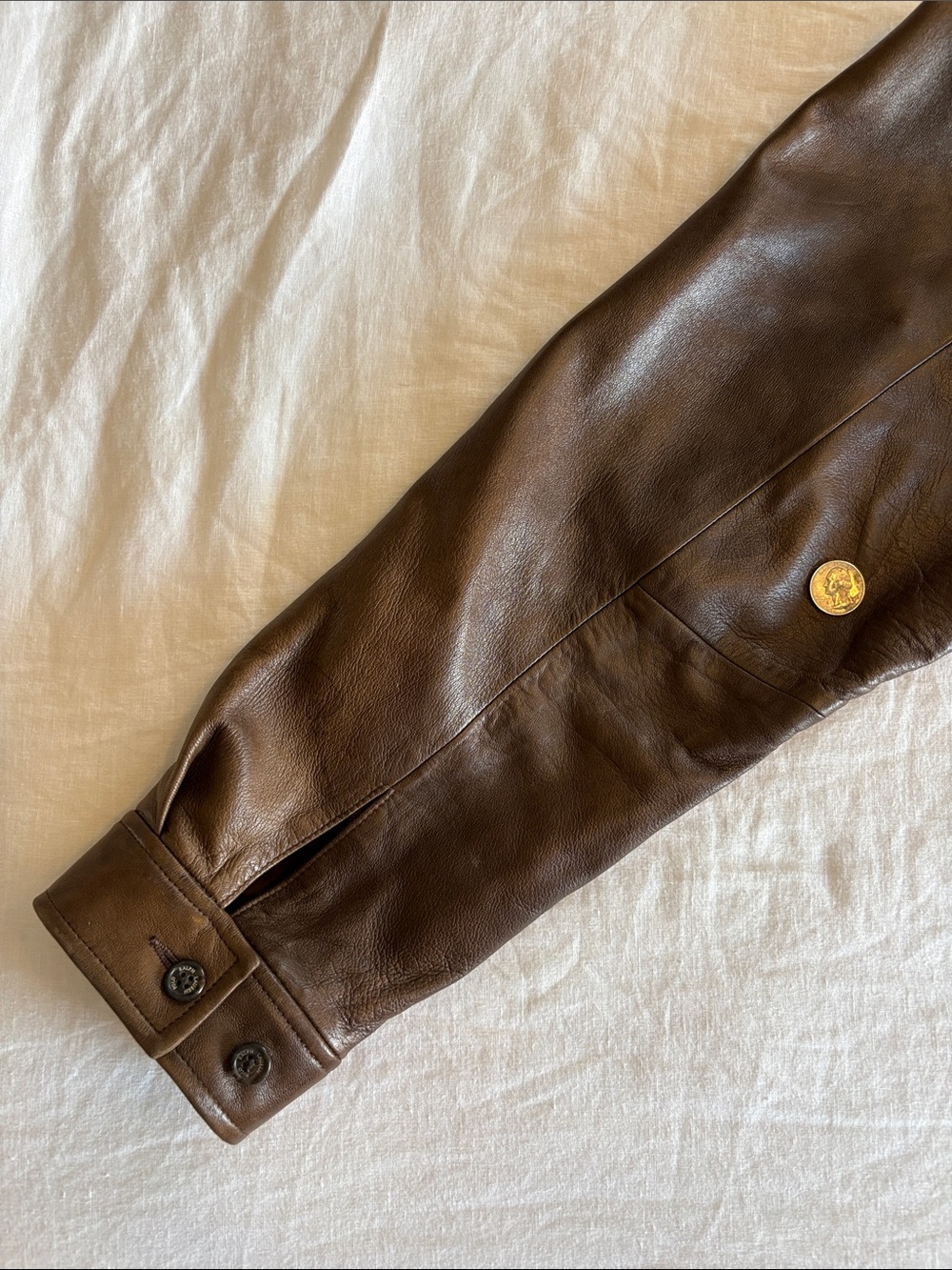 Polo Ralph Lauren Leather Jacket - Picture 9 of 13
